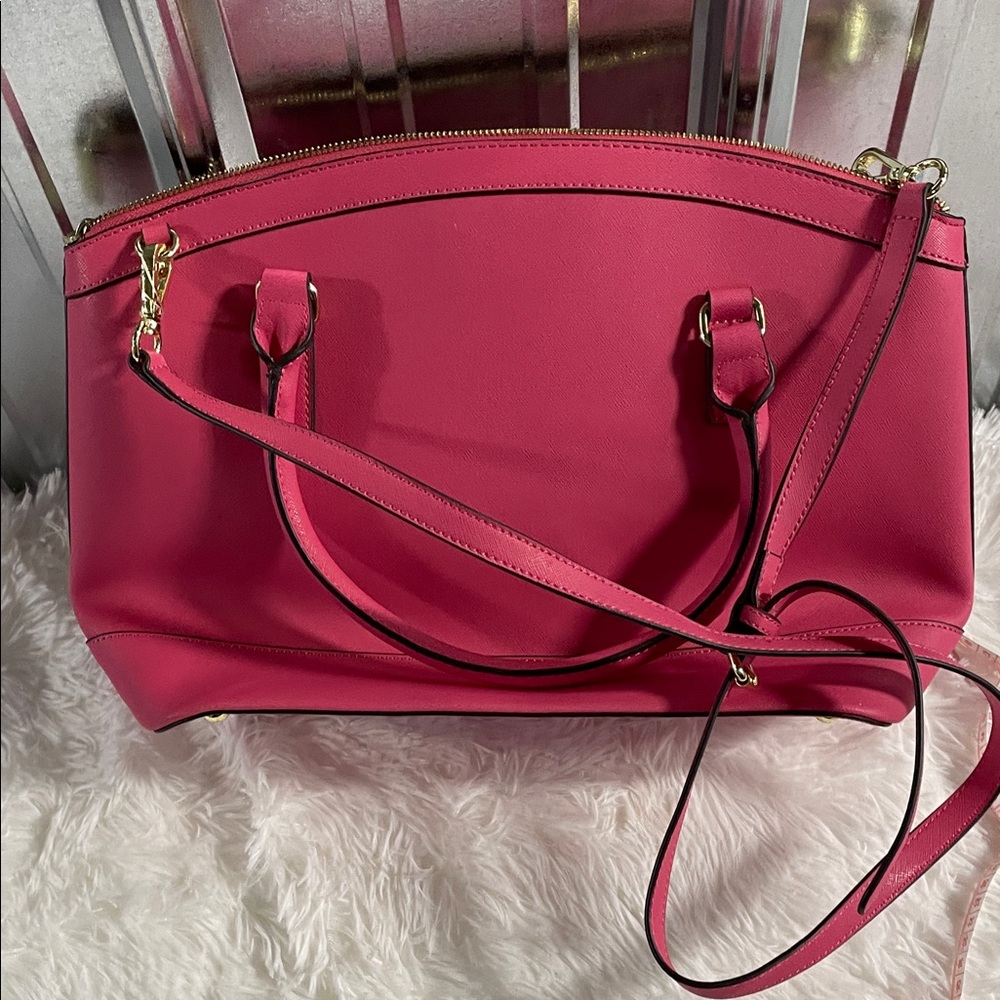 Pink Designer Women's Handbag - Picture 4 of 9